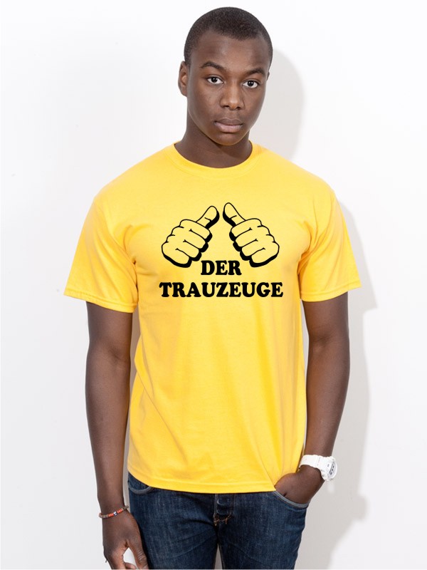 Junggesellenabschied T-Shirt Der Trauzeuge
