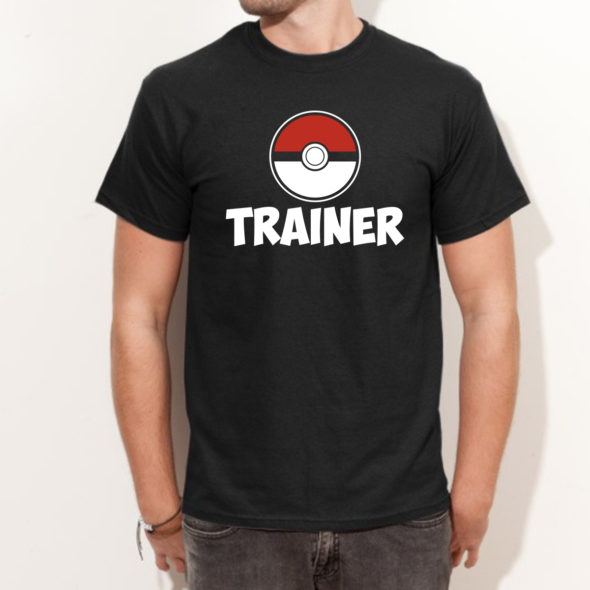 Pokemon Herren T-Shirt TRAINER