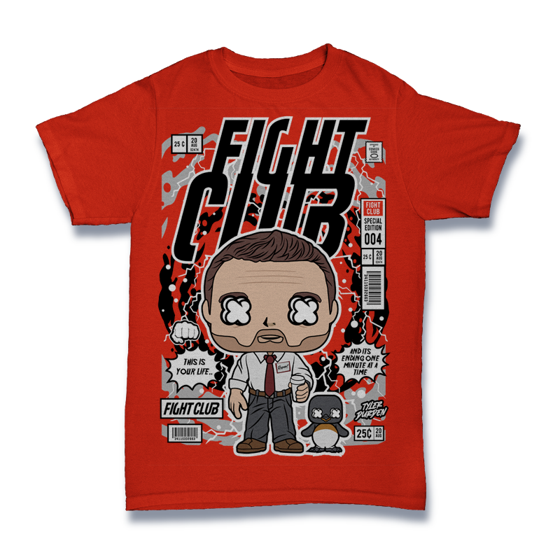 Tyler Durden FIght Club Tshirt