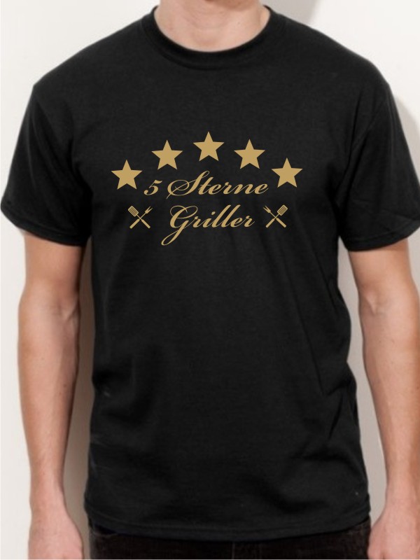 T-Shirt 5 Sterne Griller Herren - G2