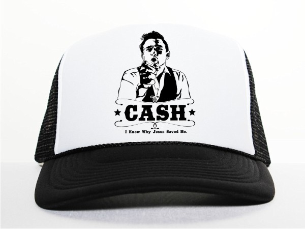 M128 Johnny Cash Trucker Mesh Cap