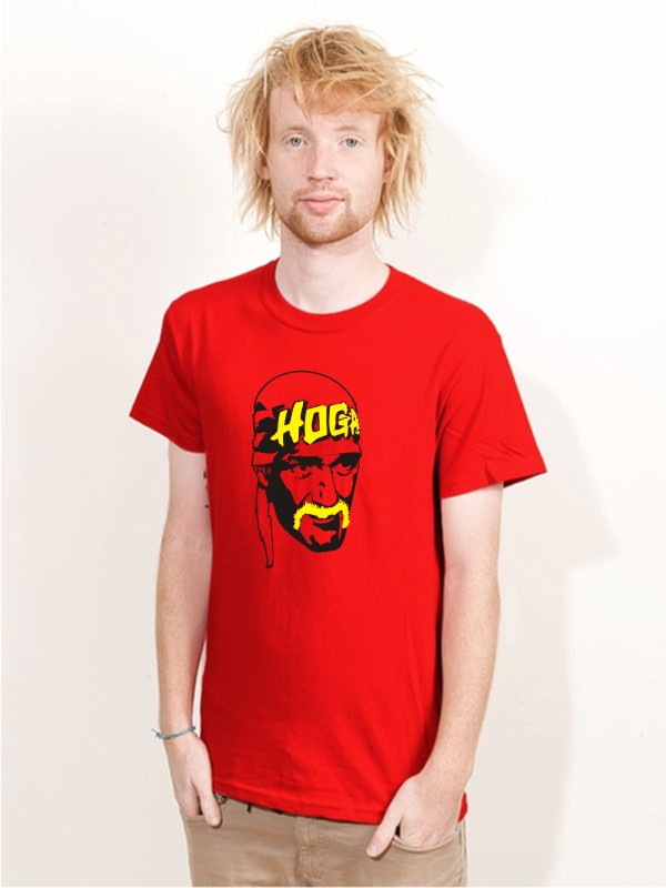 T-Shirt Hulk Hogan WWE Shirt rot E98