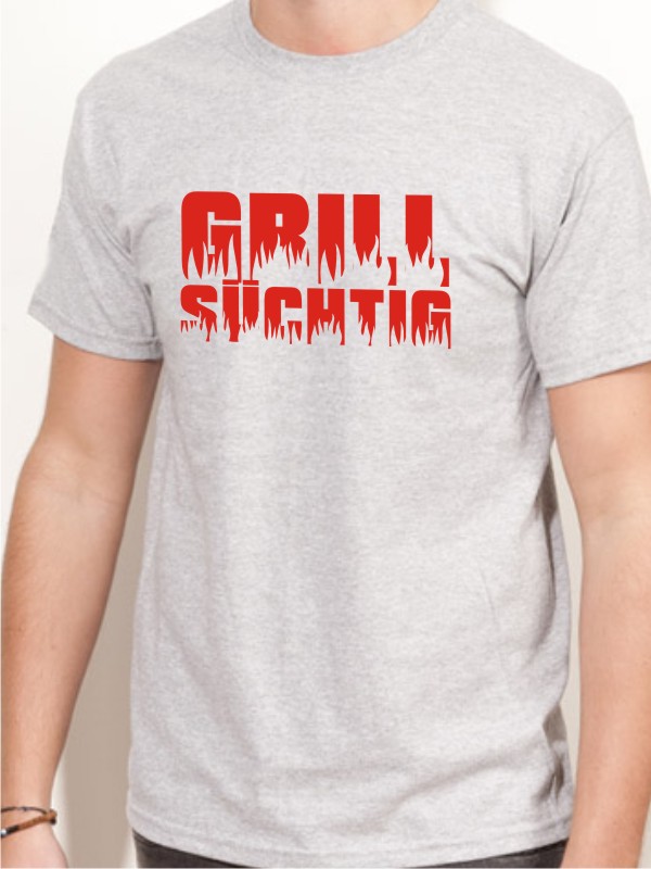 T-Shirt Grill Süchtig Herren - G3
