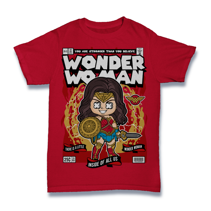 Wonder Woman DC Comic T-Shirt