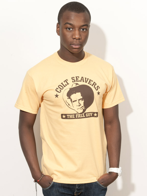 T-Shirt Colt Seavers Serien Shirt gelb E23