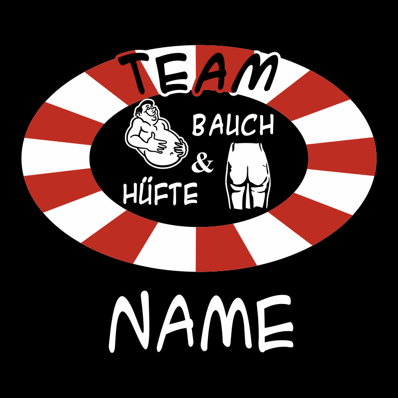 Team Bauch & Hüfte - Collegejacke Jacke, Kinder