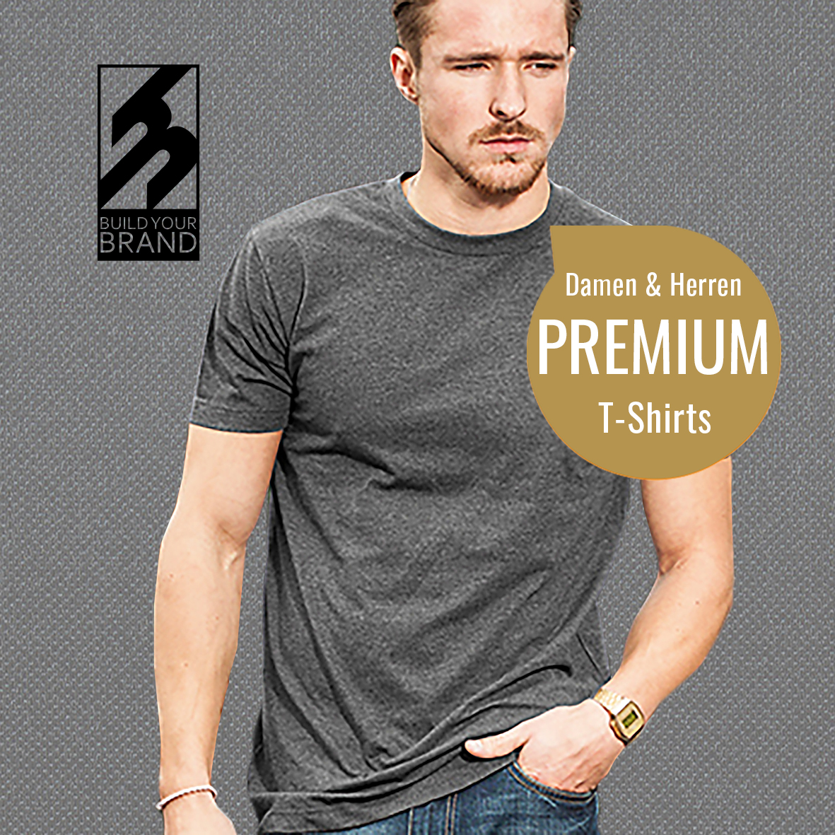Premium T-Shirt individuell bedruckt mit Wunschmotiv 