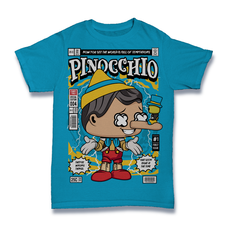 Pinnochio Tshirt