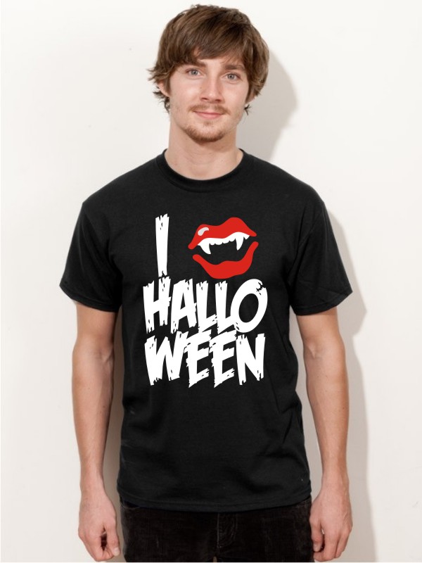 Halloween T-Shirt Vampire Herren Shirt H5