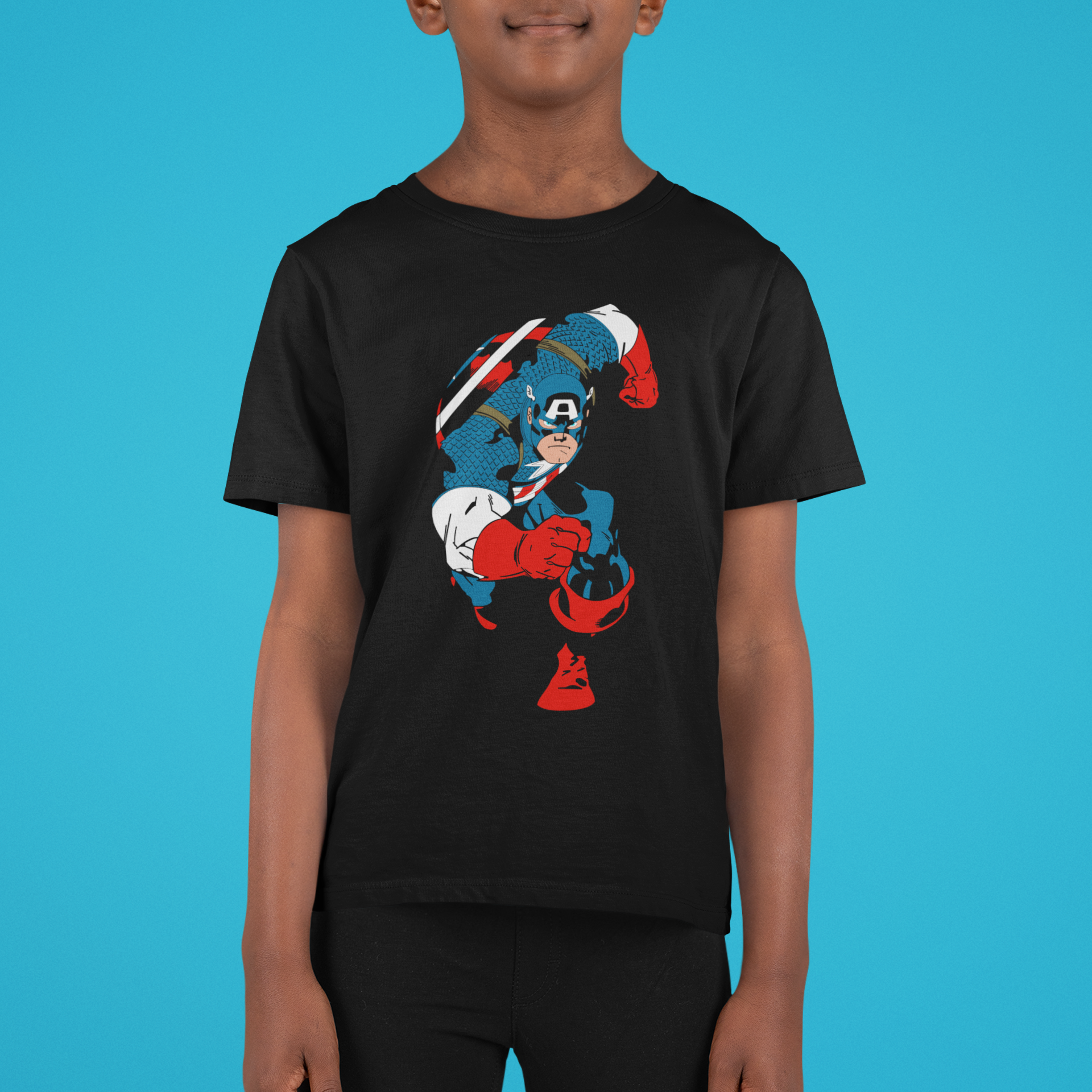 Marvel Captain America Kinder T-Shirt