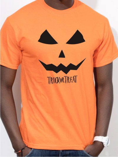 Halloween T-Shirt Trick or Treat Herren Shirt H13