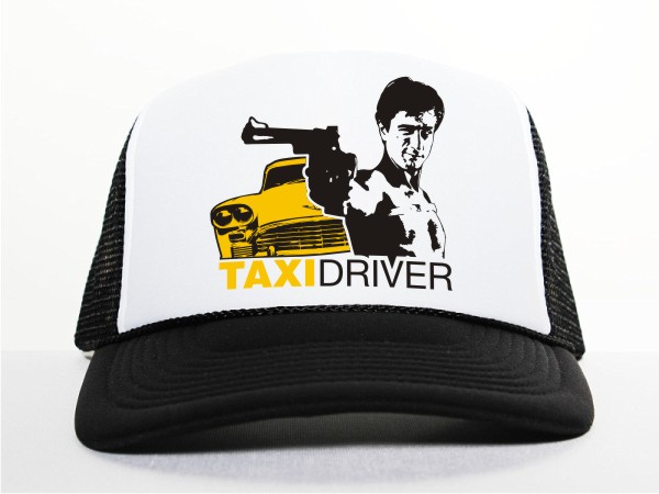 M89 Robert de Niro Taxi Driver Trucker Mesh Cap schwarz