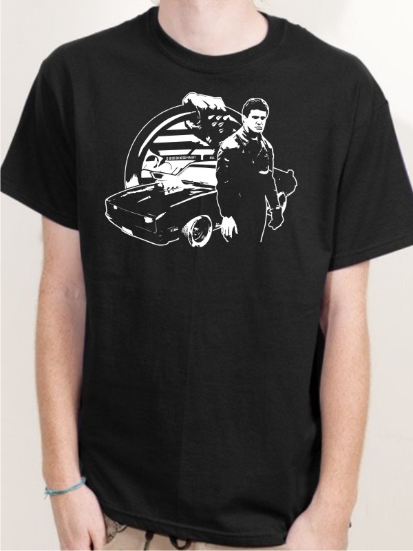 T-Shirt Mad Max Filmshirt schwarz E65