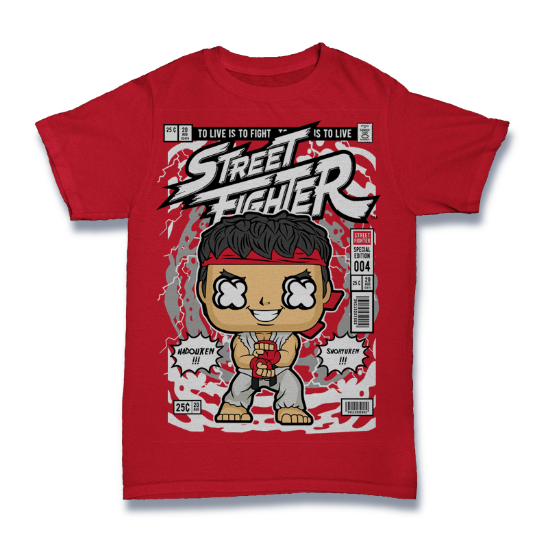 Street Fighter Ryu Tshirt