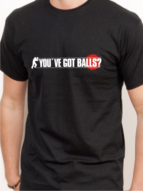 BIGTIME "YOU´VE GOT BALLS" T-Shirt schwarz PB6
