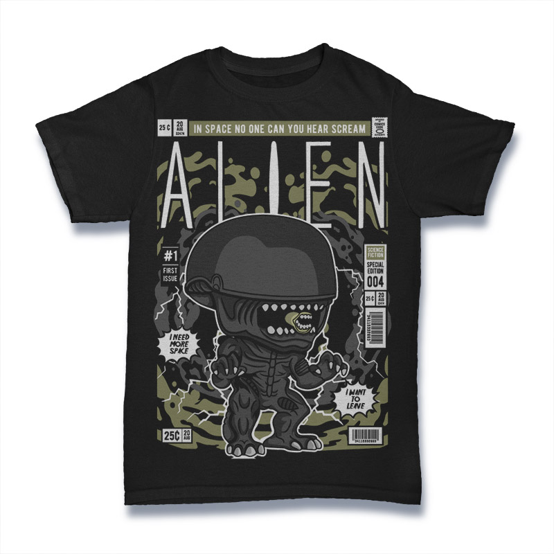 Alien Tshirt
