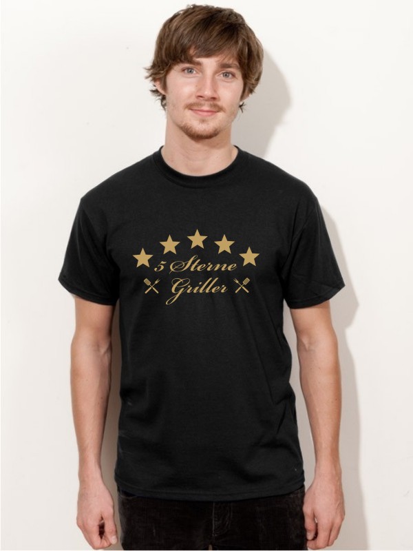 T-Shirt 5 Sterne Griller Herren - G2