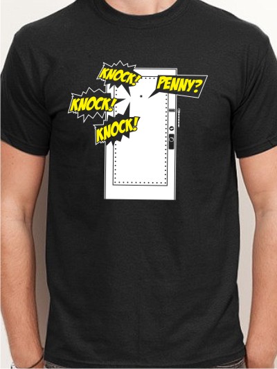 T-Shirt Knock Knock Penny Bazinga Shirt E169