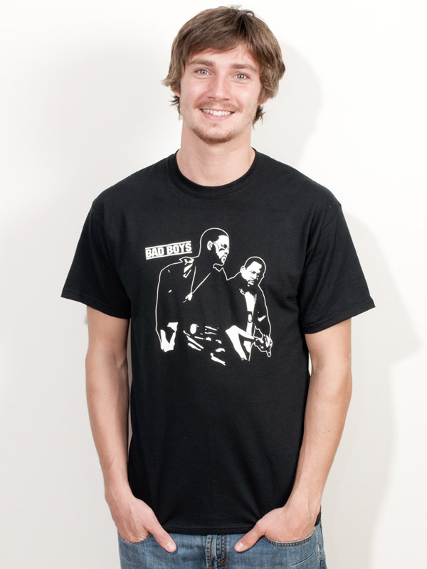 BIGTIME T-Shirt Bad Boys Will Smith Serien Shirt schwarz E3