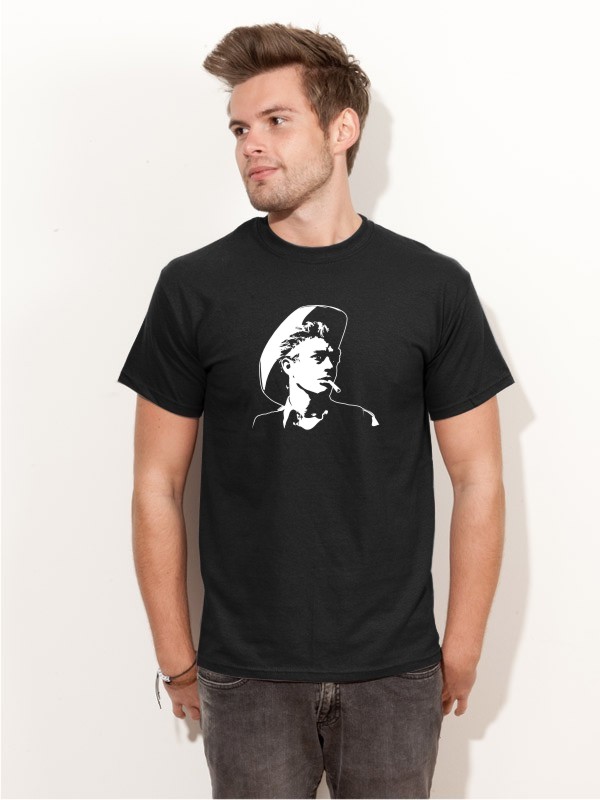 T-Shirt James Dean Kult-Shirt schwarz E99